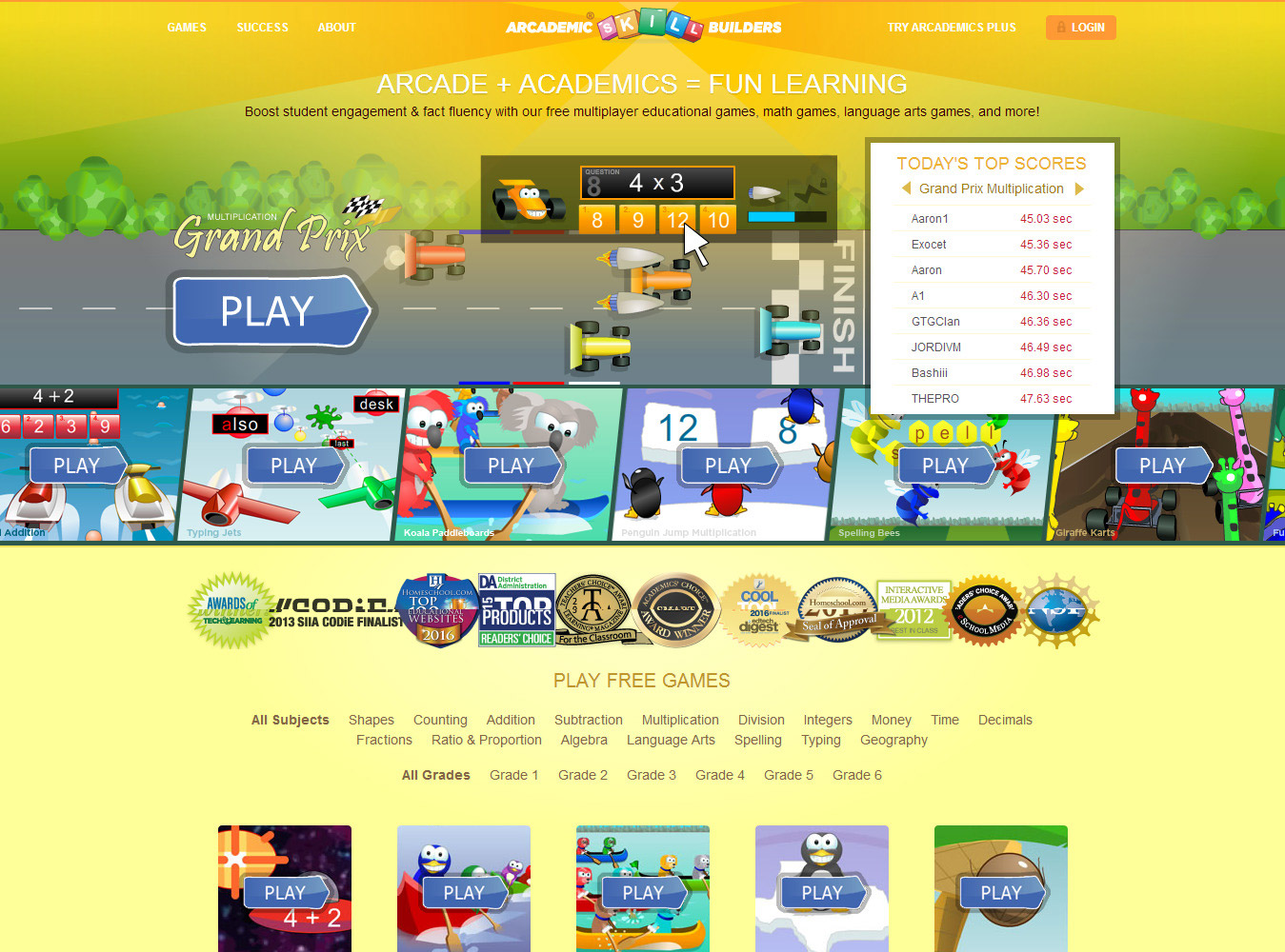 Play game конструктор. Arcademics skill Builders games. Arcademics. 2015 Arcademics skill.